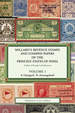 Cover Volume 1 - Millard's Revenue Stamps and Stamped Papers of the Princely States of India (eBook, ePUB)