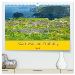 Cover Cornwall im Frühling (hochwertiger Premium Wandkalender 2026 DIN A2 quer), Kunstdruck in Hochglanz