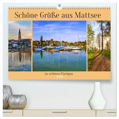 Cover Schöne Grüße aus Mattsee (hochwertiger Premium Wandkalender 2026 DIN A2 quer), Kunstdruck in Hochglanz