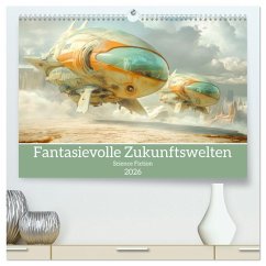 Fantasievolle Zukunftswelten - Science Fiction (hochwertiger Premium Wandkalender 2026 DIN A2 quer), Kunstdruck in Hochglanz - Calvendo;Brunner-Klaus, Liselotte Fantasievolle Zukunftswelten - Science Fiction (hochwertiger Premium Wandkalender 2026 DIN A2 quer), Kunstdruck in Hochglanz - Calvendo;Brunner-Klaus, Liselotte
