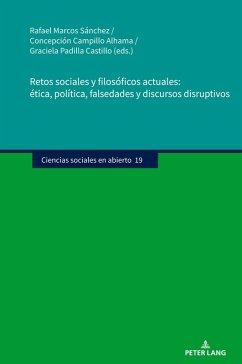 Cover Retos sociales y filosóficos actuales: ética, política, falsedades y discursos disruptivos