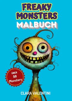 Cover Freaky Monsters Malbuch