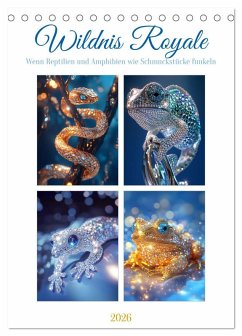 Cover Wildnis Royale (Tischkalender 2026 DIN A5 hoch), CALVENDO Monatskalender
