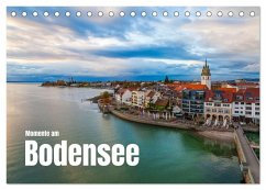 Momente am Bodensee (Tischkalender 2026 DIN A5 quer), CALVENDO Monatskalender