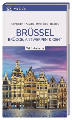 Cover Vis-à-Vis Reiseführer Brüssel, Brügge, Antwerpen und Gent