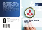 Position of Human Resources Management Position of Human Resources Management