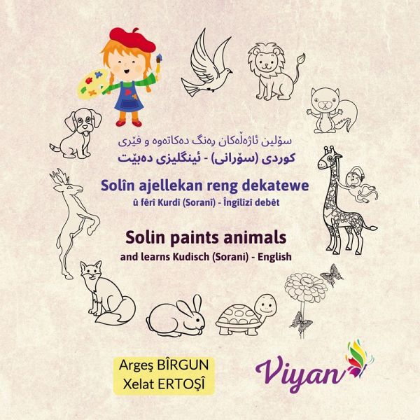 Solin paints animals and learns Kudisch (Sorani) - English Solin paints animals and learns Kudisch (Sorani) - English