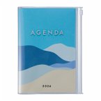 MARK'S 2025/26 Taschenkalender, B6 Mountain // Blue