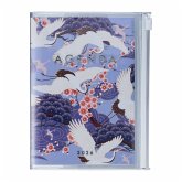 MARK'S 2025/26 Taschenkalender, A6 Japan / Birds // Purple MARK'S 2025/26 Taschenkalender, A6 Japan / Birds // Purple