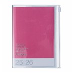 MARK'S 2025/26 Taschenkalender, A6 Colors // Pink