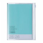 MARK'S 2025/26 Taschenkalender, A6 Colors // Mint