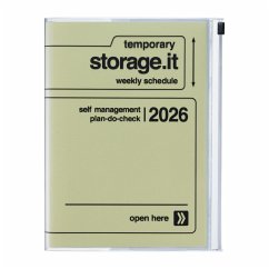 Cover MARK'S 2025/26 Taschenkalender, A5 Storage.it // Yellow