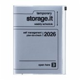 MARK'S 2025/26 Taschenkalender, A5 Storage.it // Silver MARK'S 2025/26 Taschenkalender, A5 Storage.it // Silver