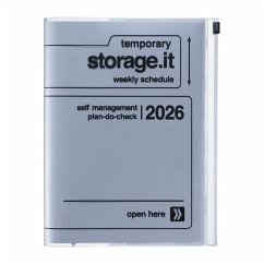 Cover MARK'S 2025/26 Taschenkalender, A5 Storage.it // Silver