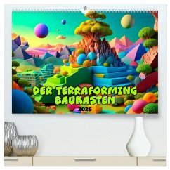 Cover Der Terraforming-Baukasten (hochwertiger Premium Wandkalender 2026 DIN A2 quer), Kunstdruck in Hochglanz