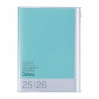 MARK'S 2025/26 Taschenkalender, B6 Colors // Mint