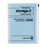 MARK'S 2025/26 Taschenkalender, A5 Storage.it // Blue MARK'S 2025/26 Taschenkalender, A5 Storage.it // Blue