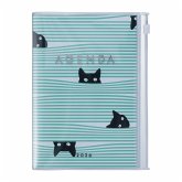 MARK'S 2025/26 Taschenkalender, A6 Cats // Mint