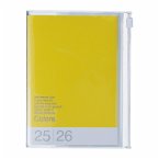 MARK'S 2025/26 Taschenkalender, A6 Colors // Yellow