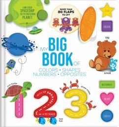 Touch, Trace, and Learn!: My Big Book of Colors, Shapes, Numbers, & Opposites - Paradis, Anne; Crackboom! Books