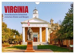 Cover Virginia. Amerikanische Schönheit zwischen Küste und Bergen (Wandkalender 2026 DIN A4 quer), CALVENDO Monatskalender