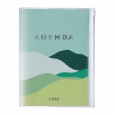 MARK'S 2025/26 Taschenkalender, A5 Mountain // Green MARK'S 2025/26 Taschenkalender, A5 Mountain // Green