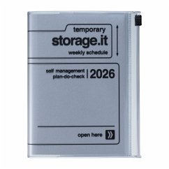 Cover MARK'S 2025/26 Taschenkalender, A6 Storage.it // Silver
