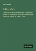 De l'état fébrile De l'état fébrile