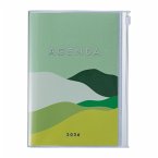 MARK'S 2025/26 Taschenkalender, B6 Mountain // Green