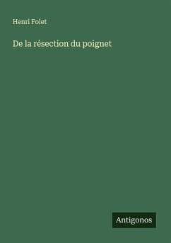 Cover De la résection du poignet