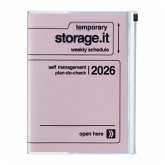 MARK'S 2025/26 Taschenkalender, A5 Storage.it // Pink MARK'S 2025/26 Taschenkalender, A5 Storage.it // Pink