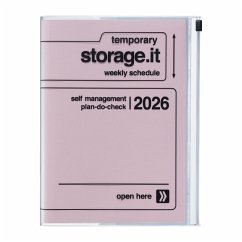 Cover MARK'S 2025/26 Taschenkalender, A5 Storage.it // Pink