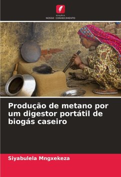 Cover Produção de metano por um digestor portátil de biogás caseiro