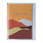 MARK'S 2025/26 Taschenkalender, A6 Mountain // Orange