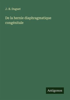 Cover De la hernie diaphragmatique congénitale