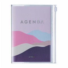 MARK'S 2025/26 Taschenkalender, A6 Mountain // Pink