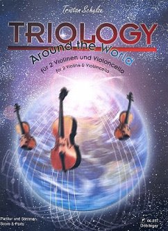 Cover Triology für 2 Violinen und Violoncello Partitur und Stimmen