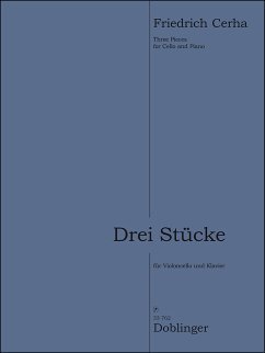 Cover 3 Stücke für Violoncello und Klavier