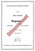 Holzschuh, Alfons Bergsommer Akkordeonorchester Stimmenset Holzschuh, Alfons Bergsommer Akkordeonorchester Stimmenset