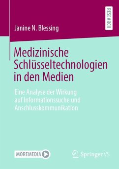 Cover Medizinische Schlüsseltechnologien in den Medien (eBook, PDF)