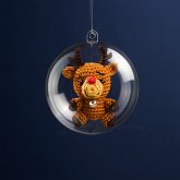 Häkelmini-Weihnachtskugel Häkelset Schneemann (Restauflage) Häkelmini-Weihnachtskugel Häkelset Schneemann (Restauflage)