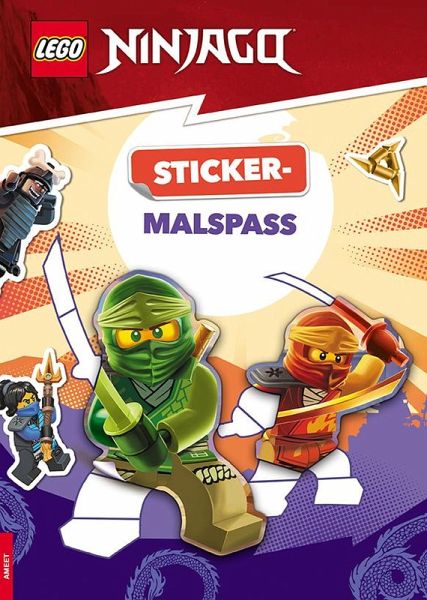 LEGO® NINJAGO® - Sticker-Malspass   (Restauflage)