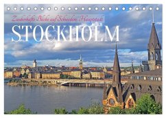 Cover Zauberhafte Blicke auf Schwedens Hauptstadt Stockholm (Tischkalender 2026 DIN A5 quer), CALVENDO Monatskalender