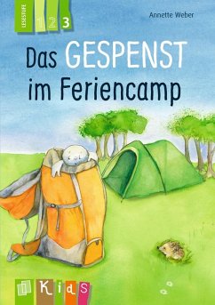 Cover Das Gespenst im Feriencamp - Lesestufe 3