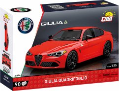 Cover COBI Alfa Romeo 24604 - Giulia Quadrifoglio, Bausatz 90 Klemmbausteine