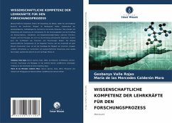 Cover WISSENSCHAFTLICHE KOMPETENZ DER LEHRKRÄFTE FÜR DEN FORSCHUNGSPROZESS
