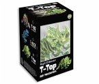 T-Top der Triceratops, 3D Metallic Dino 23cm
