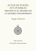 Actos de poesía aún posibles Actos de poesía aún posibles