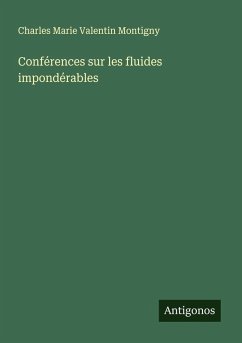 Cover Conférences sur les fluides impondérables
