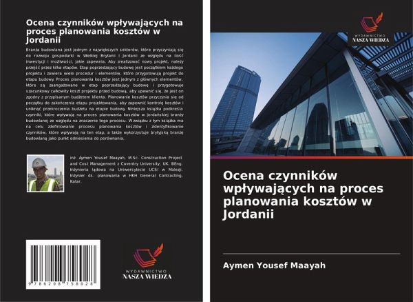 Ocena czynników wp¿ywaj¿cych na proces planowania kosztów w Jordanii